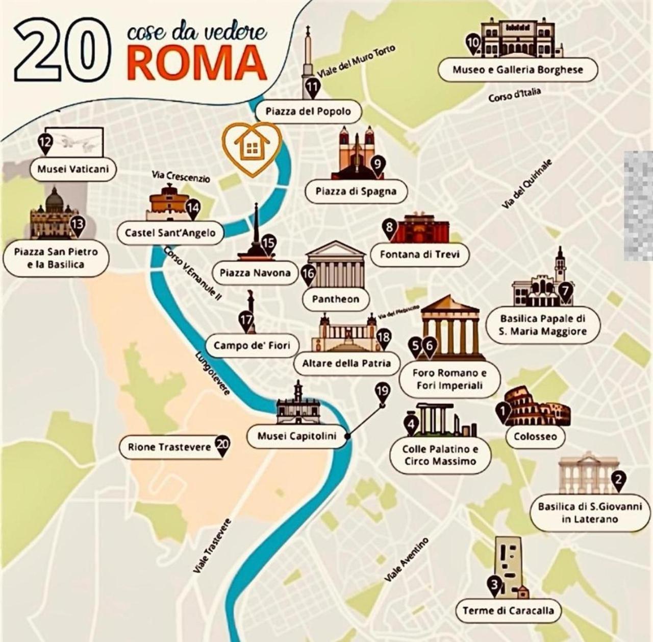 Residenza Lungotevere Dei Mellini Rome Luaran gambar